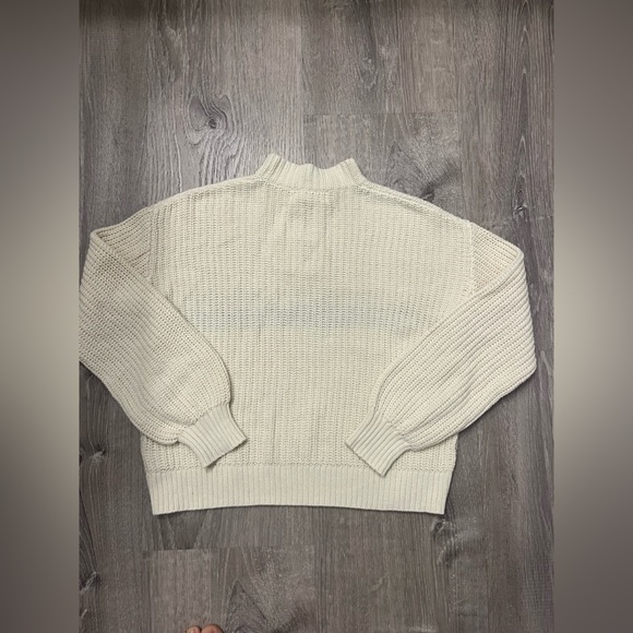 Girl's Treasure & Bond Cable Knit 1/4 Zip Sweater- Size Small (7/8)- Pre-owned - Picture 2 of 4